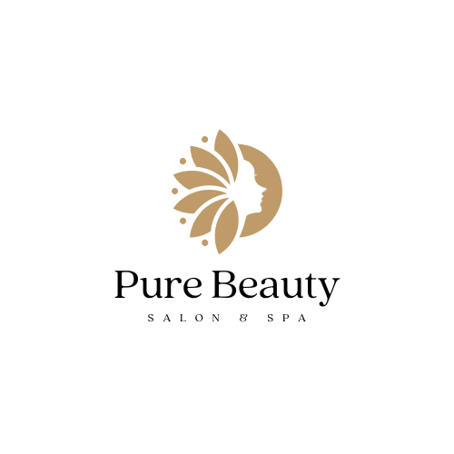 Brown Minimalist Beauty Salon Logo